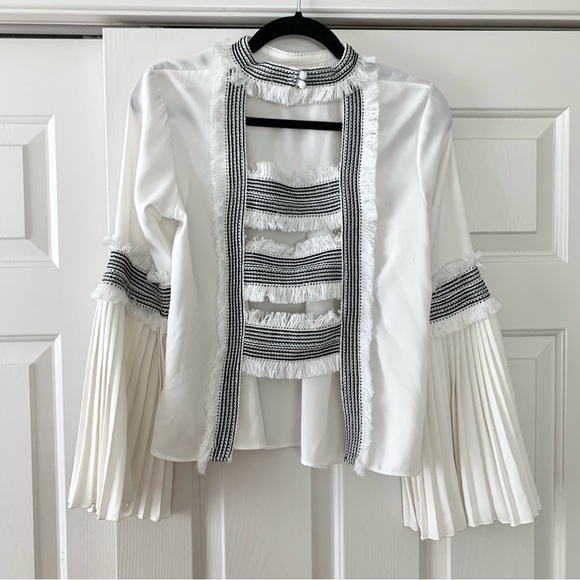 Vero Diaz White Blouse - Picture 8 of 8